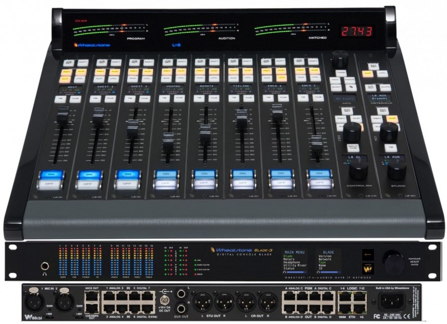 Audioarts DMX-16 16-Channel Digital Audio Console with DMX Mix Engine 